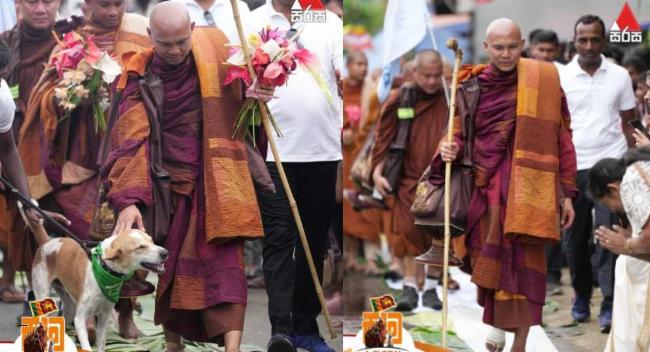 සාමයේ දූපතට සාමයේ පාගමනේ තුන්වැනි දිනය අදයි.